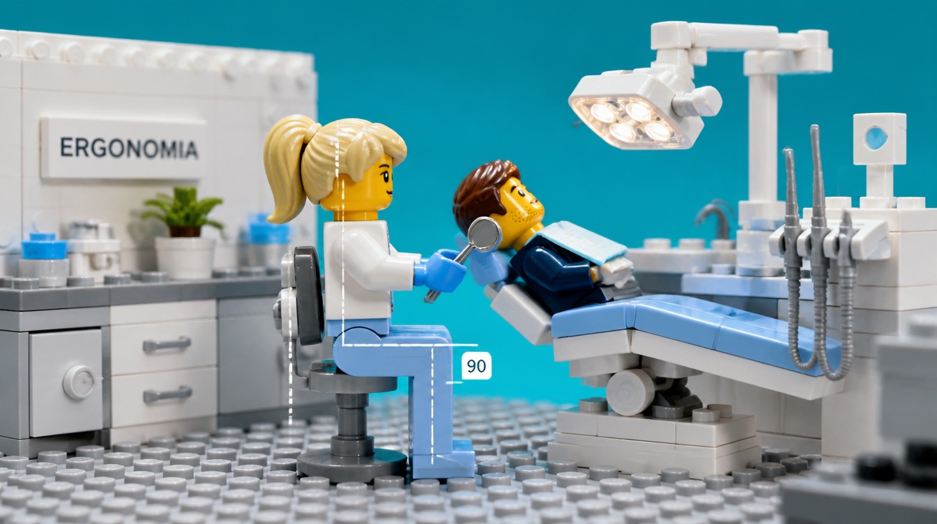 Ergonomia odontoiatrica e postura per l'ASO