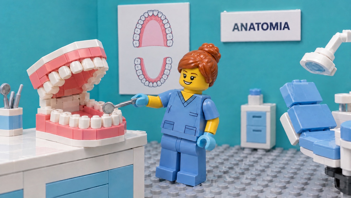Anatomia del cavo orale per l'ASO: strutture, denti e numerazione FDI