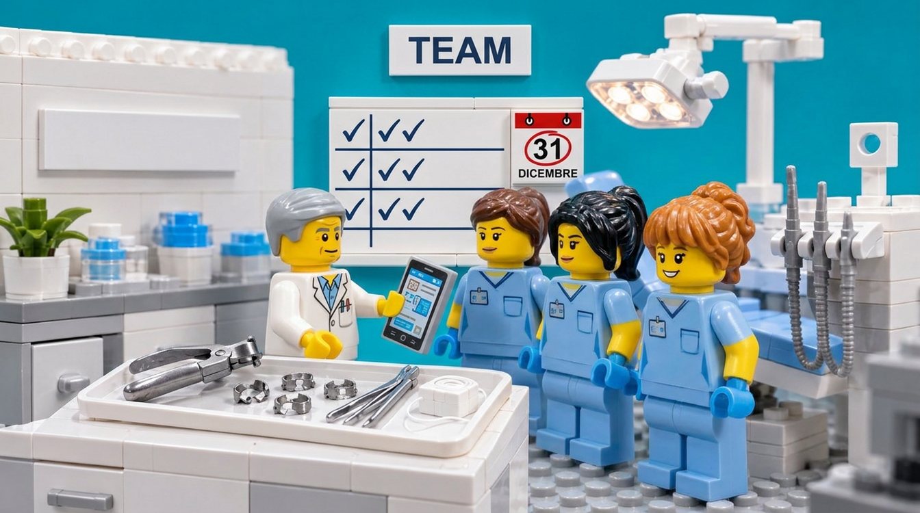 Aggiornamento ASO per tutto lo studio: come il titolare organizza le 10 ore del team entro dicembre